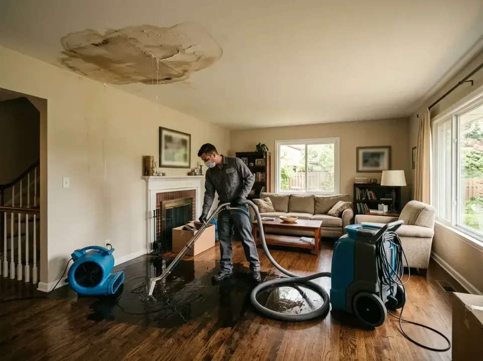 attic-pipe-burst-ceiling-drip-008 — frequently asked questions, Water Damage Restoration & Carpet Care in Pickens, SC